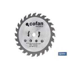 DISCO CORTE 115x10mm 24T MINISIERRA CIRCULAR