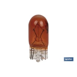LÁMPARA S/CASQUILLO W5W 12V ÁMBAR