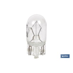 LÁMPARA S/CASQUILLO W5W  12V venta unitaria