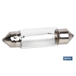 LÁMPARA PLAFONIER C10W (11X38mm) 12V