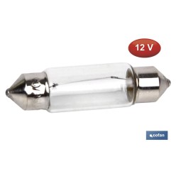 LÁMPARA PLAFONIER C10W (11X38mm) 12V venta unitaria