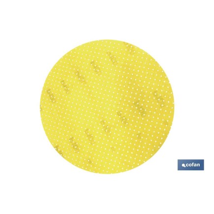 DISCO LIJA MICROPERFORADO ALTA CALIDAD C/VELCRO ø225 G-40