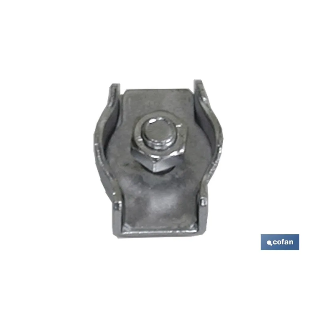 SUJETACABLES PLANO SIMPLE M-3 Venta unitaria