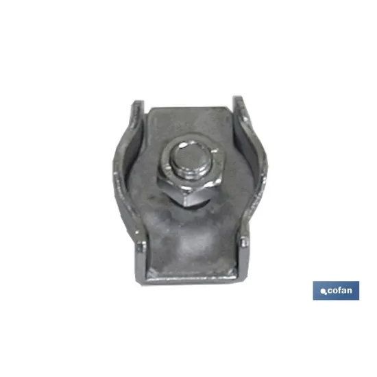 SUJETACABLES PLANO SIMPLE M-4 Venta unitaria