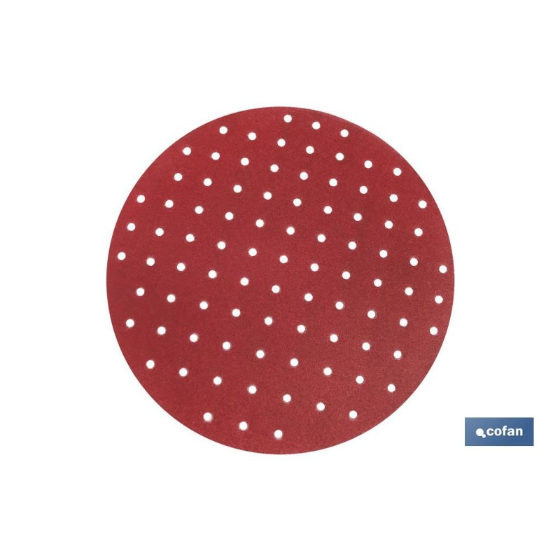 DISCO LIJA MICROPERFORADO C/VELCRO ø225 G-180 Venta unitaria