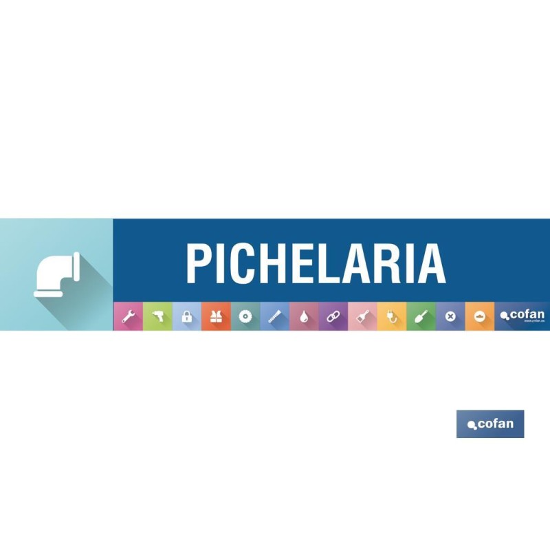 SEÑALETICA IMANTADA PORTUGUES PARA EXPOSITOR 975 x 200 mm - PICHELARIA