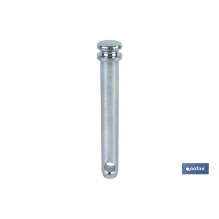 PERNO PARA TERCER PUNTO CON CABEZA Ø19 X 120 MM