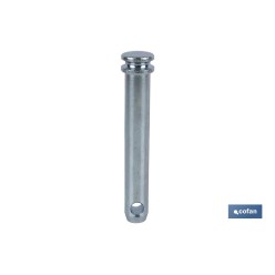 PERNO PARA TERCER PUNTO CON CABEZA Ø22 X 125 MM