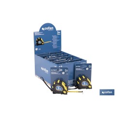 EXPOSITOR DE FLEXÓMETROS MAGNÉTICOS 16 MM X 3 M 12 UDS.