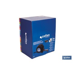 EXPOSITOR FLEXÓMETRO ESTÁNDAR 25 MM X 5 M 12 UDS.