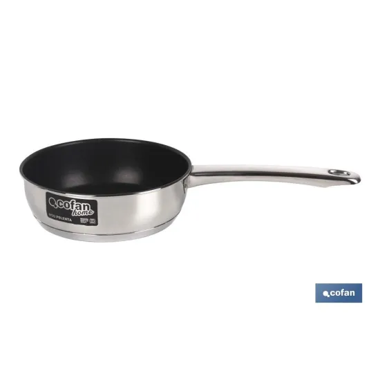 SARTEN INOX INDUC. MODELO POLENTA Ø240 MM