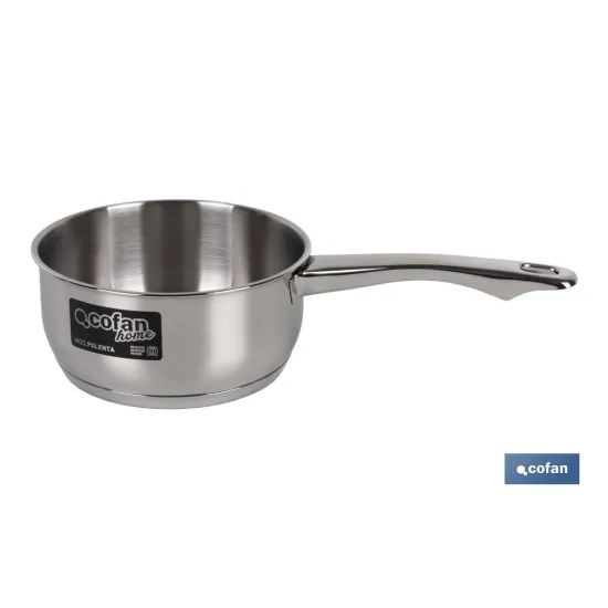 CAZO MANGO INOX INDU.1.3LMODELO POLENTA  Ø160 MM