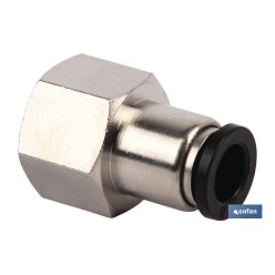 RACOR RECTO ROSCA HEMBRA T-8 R-1/8