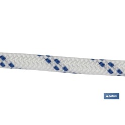 MADEJA CUERDA TRENZADA POLI 6MM 10M BLANCO