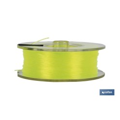 BLISTER HILO DE SEDAL 0.9 MM 100 MTS AMARILLO