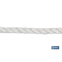 MADEJA CUERDA PLÁSTICO 5MM 10M NEGRO