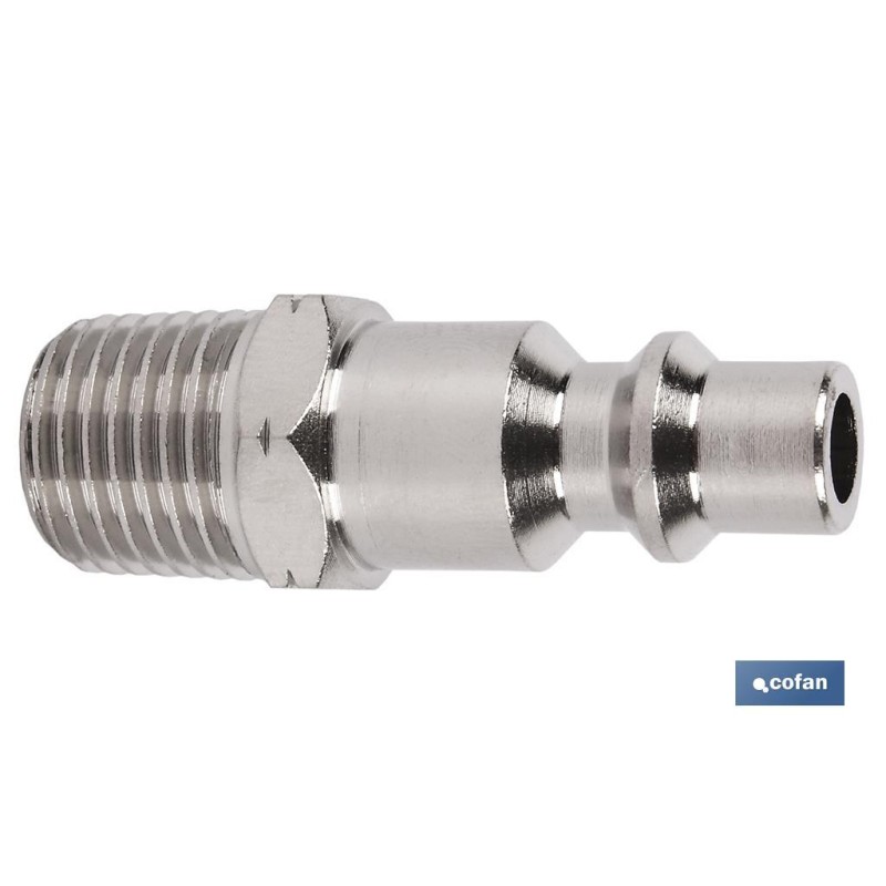 CONECTOR AIRE ROSCA MACHO 3/8