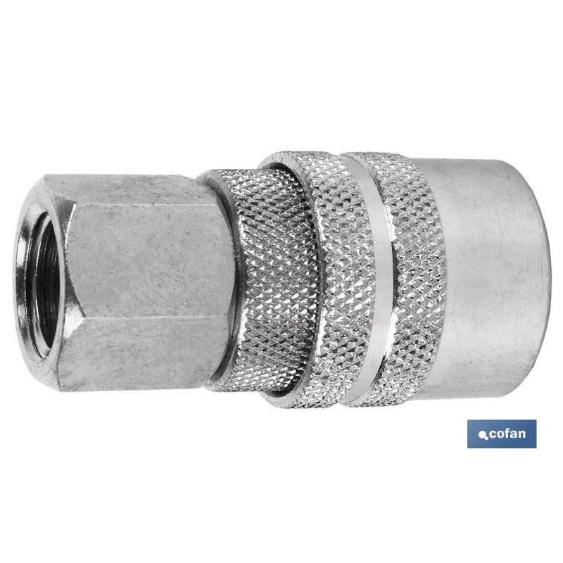 ENCHUFE RAPIDO ROSCA HEMBRA 3/8""