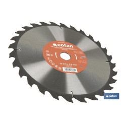 DISCO DE SIERRA CIRCULAR DE MESA PARA MADERA Ø315 X 3,2 X 30 MM, 28 DIENTES