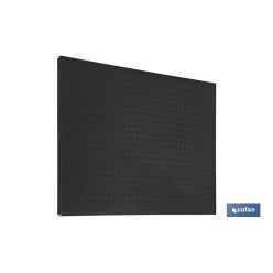 PANEL DE HERRAMIENTAS ANTRACITA CON 8 GANCHOS L-1200 MM