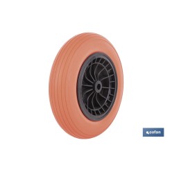 RUEDA CARRET. OBRA LLANTA ABS IMPINCHABLE