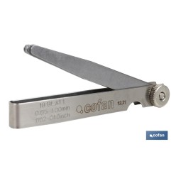 GALGAS DE ESPESORES 18 HOJAS (0.002-0.040)