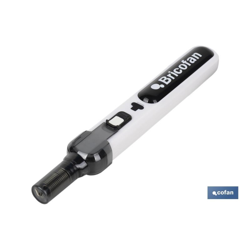 SOLDADOR ELÉCTRICO A BATERÍA 3,6V 2Ah