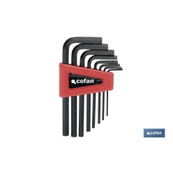 SET LLAVES HEXAG. 8 Uds. (1,5-6)