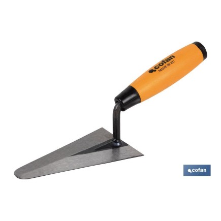 PALETÍN PUNTA REDONDA L-130mm. MANGO GOMA