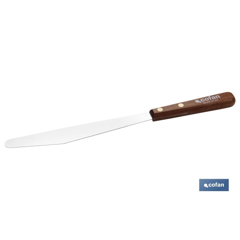 ESPATULA INOX MEZCLA PINTURA 190 mm