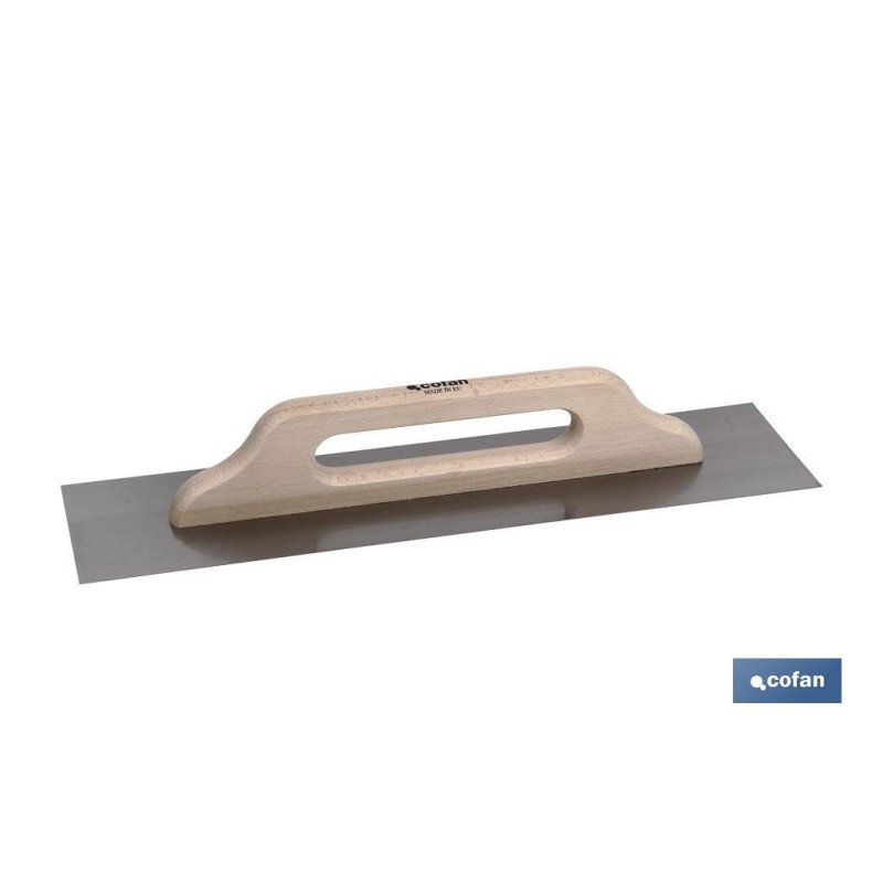 LLANA EXTRA-LARGA EXTRA-FLEXIBLE PARA MICROCEMENTO 500x120x0,4 mm