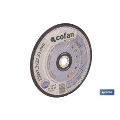 DISCO CORTE - 115X3,0X22,23 METAL STAND.