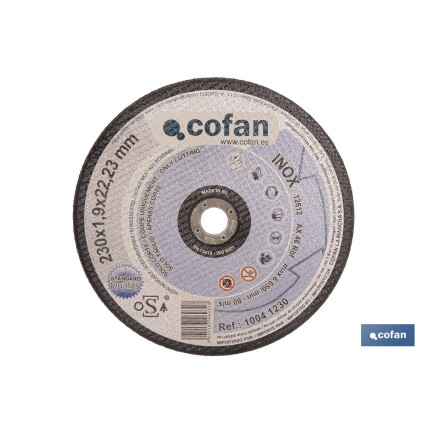 DISCO CORTE - 115X1,0X22,23 METAL STAND.