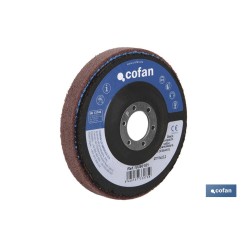 DISCO COMPACTO VELLON P/AMOLADORA ø115 4S MEDIO