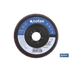 DISCO COMPACTO VELLON P/AMOLADORA ø115 4S MEDIO