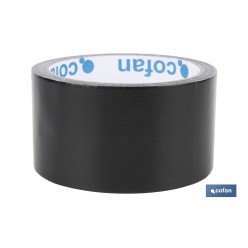 CINTA AMERICANA NEGRA 190 MICRAS 50 MM X 10 M