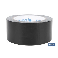 CINTA AMERICANA NEGRA 190 MICRAS 50 MM X 25 M