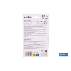 CINTA AUTOVULCANIZANTE (2,5 M X 19 MM)