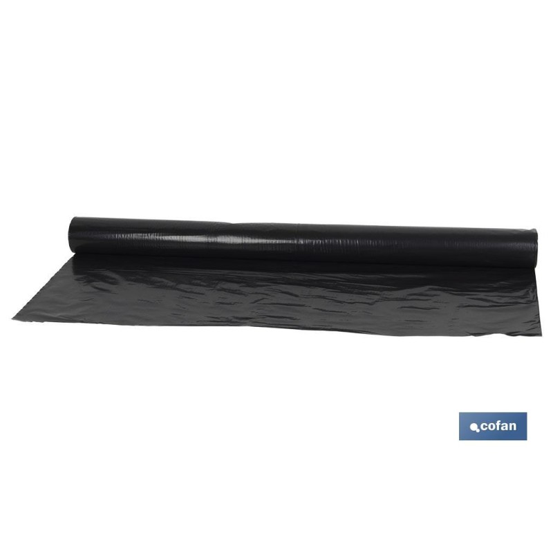 ROLLO FILM PE NEGRO GALGA 200 2 X 25mt