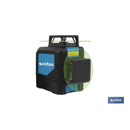 NIVEL LÁSER AUTONIVELANTE 30 M 2 X 360°