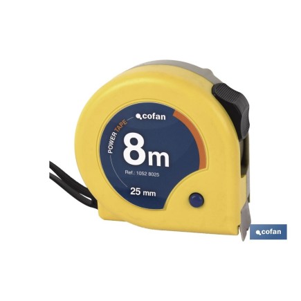 FLEXÓMETRO 25 MM X 8 M