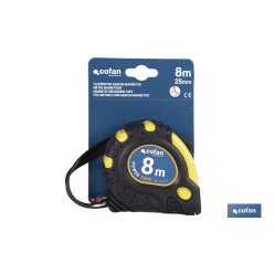 FLEXÓMETRO MAGNÉTICO 25 MM X 8 M