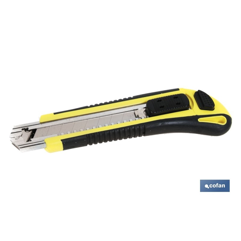 CUTTER CUCHILLA INTERCAMBIABLE (18 MM)