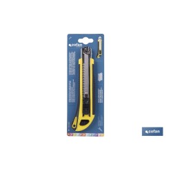 CUTTER CUCHILLA INTERCAMBIABLE (18 MM)