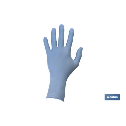 CAJA 100 UNDS. GUANTES DE NITRILO T - S