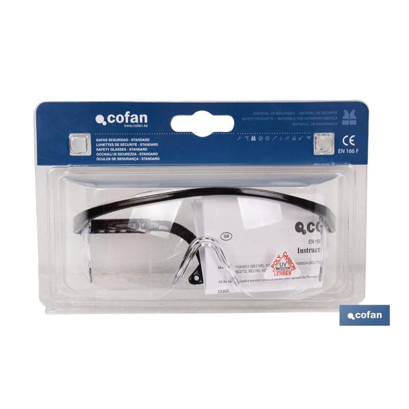 BLISTER GAFAS SEGURIDAD CONTRAIMPACTO