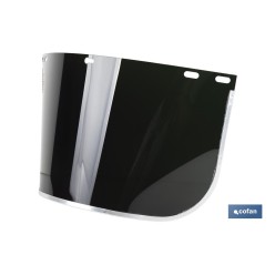 PLASTICO PROTECTOR OSCURO 400 MM.