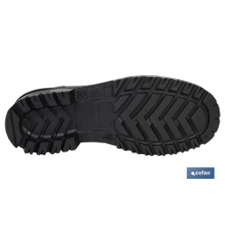 BOTA ALTA DE AGUA PVC NEGRA TALLA 43