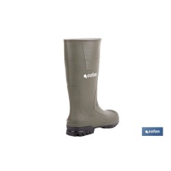 BOTA ALTA DE AGUA PVC VERDE TALLA 45