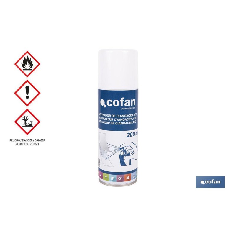 ACTIVADOR DE CIANOACRILATO 200 ML